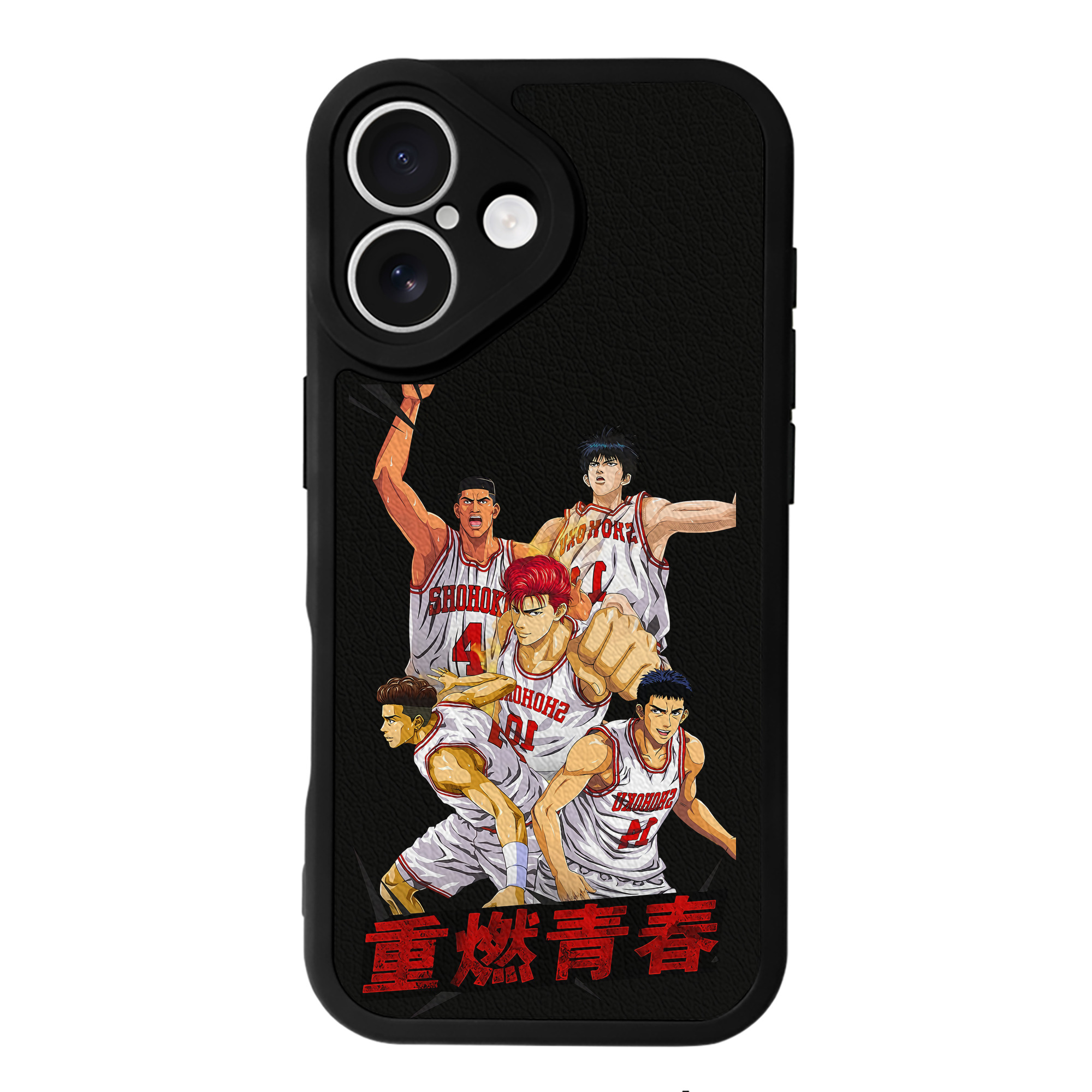 （画像用） SLAM DUNK／スラムダンク 【iPhone 16シリーズ対応】シリコンスマホケース（レザー調） 材質：シリコン